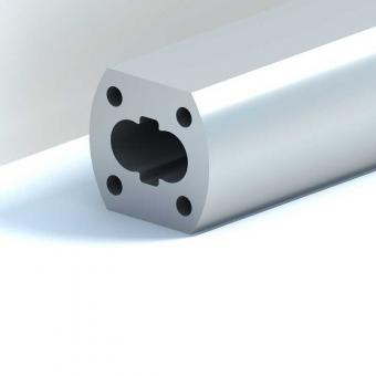 Aluminum profile for gear pump